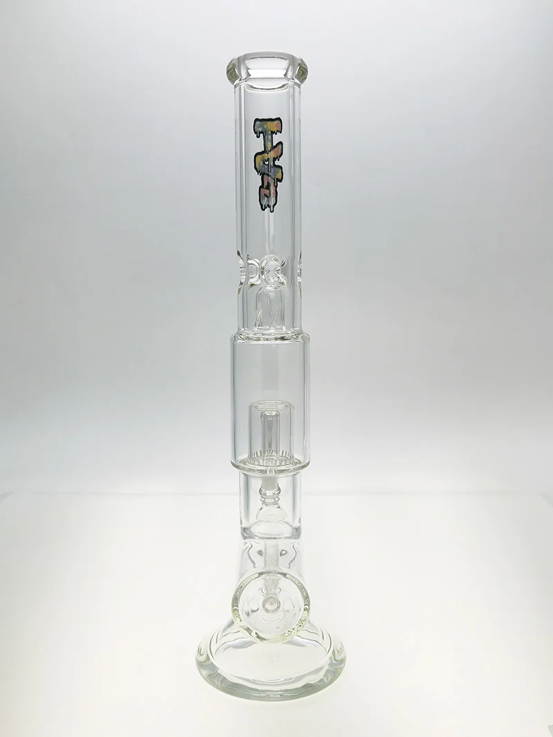 TAG - 19" Inline to Super Slit Fixed Showerhead Bong 50x7MM (18MM Female) - Image 5
