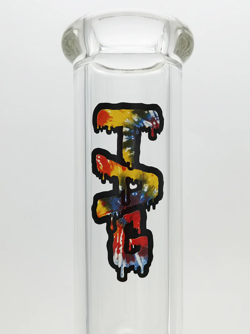 TAG - 19" Inline to Super Slit Fixed Showerhead Bong 50x7MM (18MM Female) - Image 7