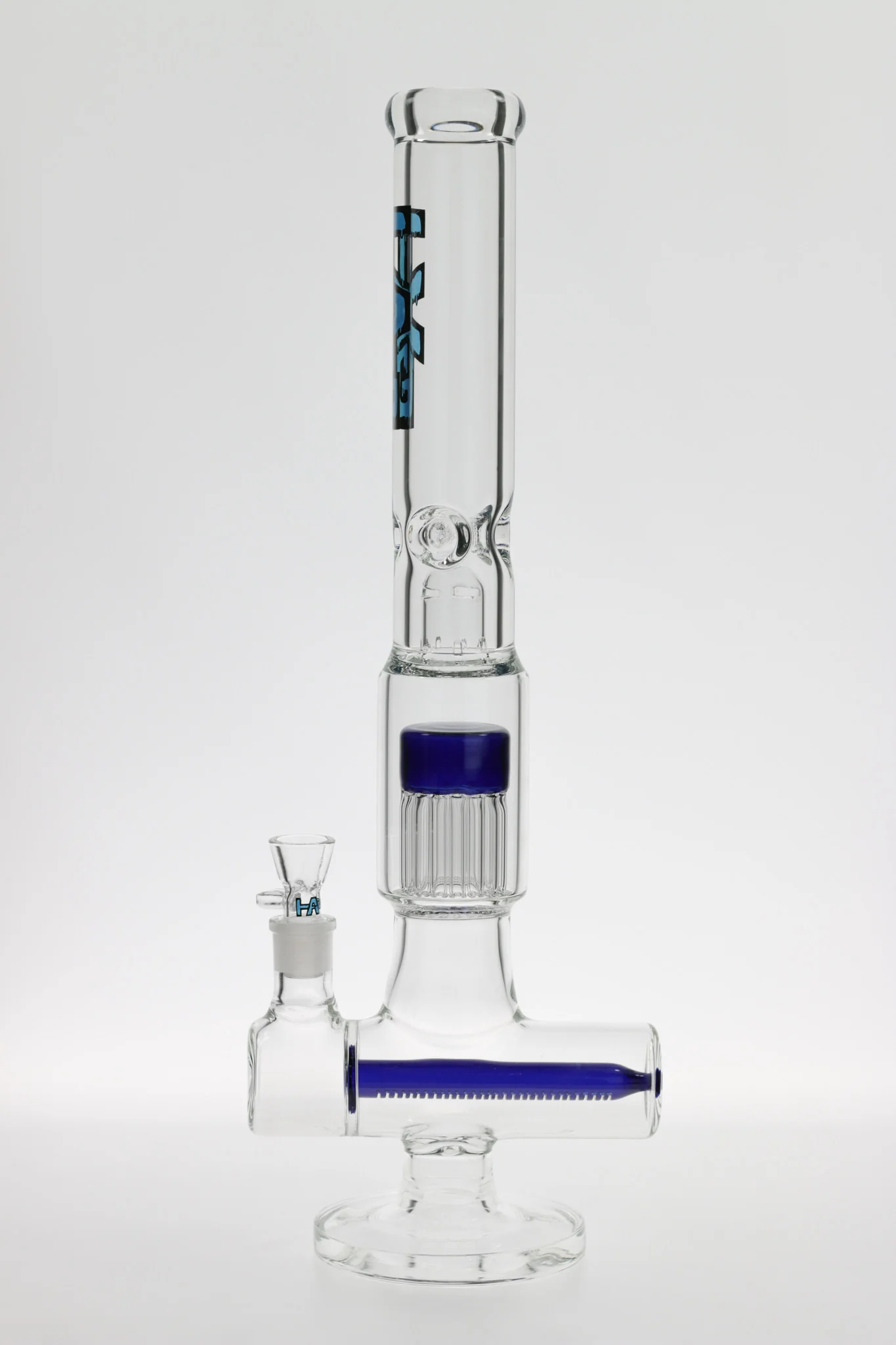 TAG - 18" Inline with Fixed 16 Arm Tree Bong 50x7MM (18MM Female) - Image 6