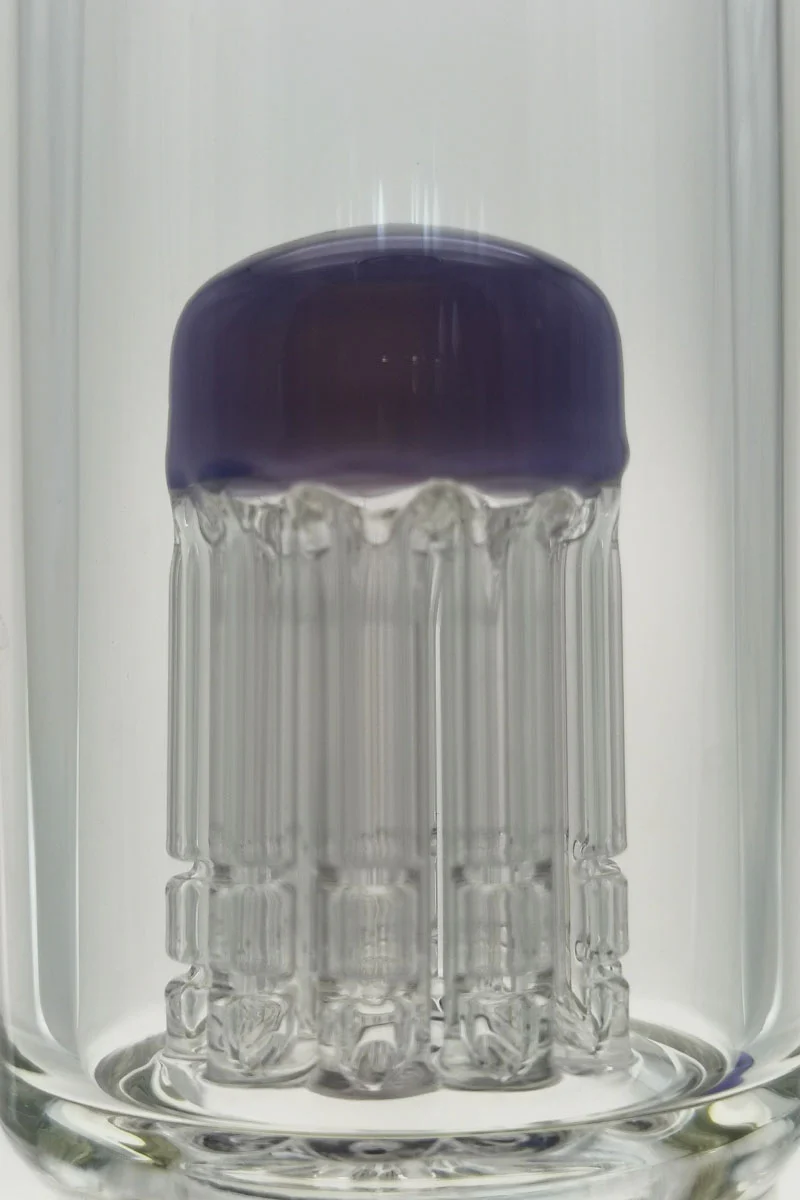 TAG - 19" Super Slit Multiplying Inline to Fixed 10 Arm Tree Bong (44-50-44) 44x4MM (18MM Female) - Image 10