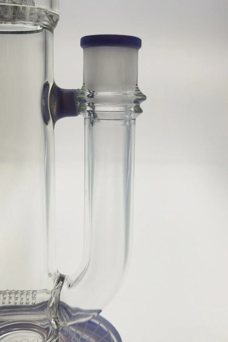 TAG - 19" Super Slit Multiplying Inline to Fixed 10 Arm Tree Bong (44-50-44) 44x4MM (18MM Female) - Image 14