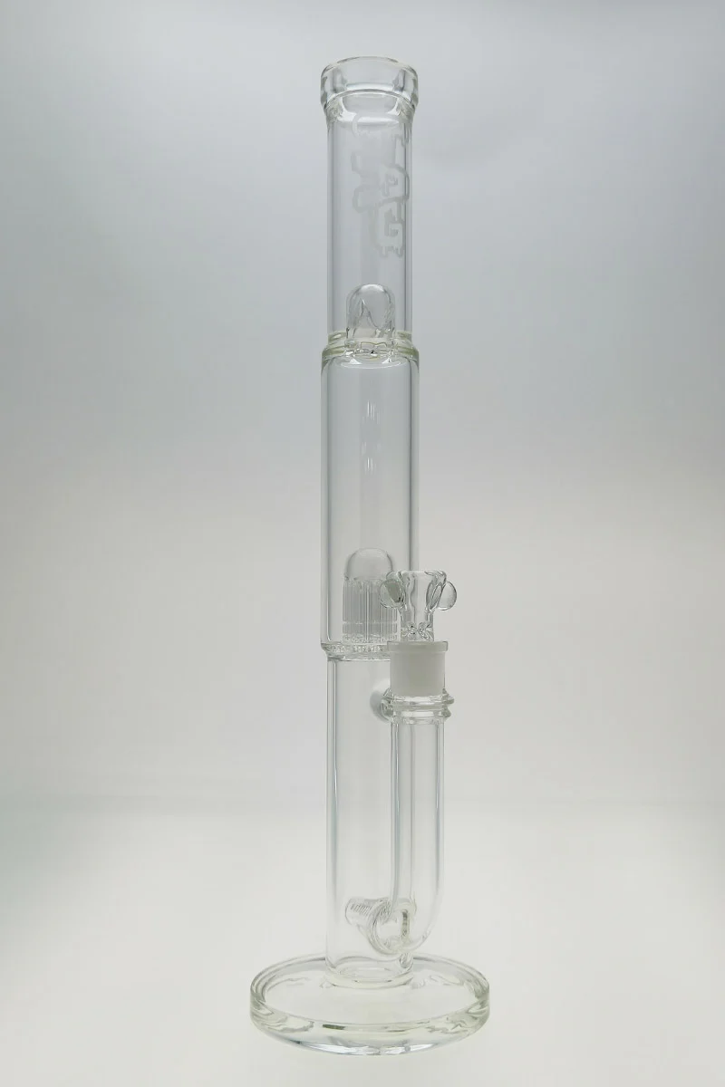 TAG - 19" Super Slit Multiplying Inline to Fixed 10 Arm Tree Bong (44-50-44) 44x4MM (18MM Female) - Image 22