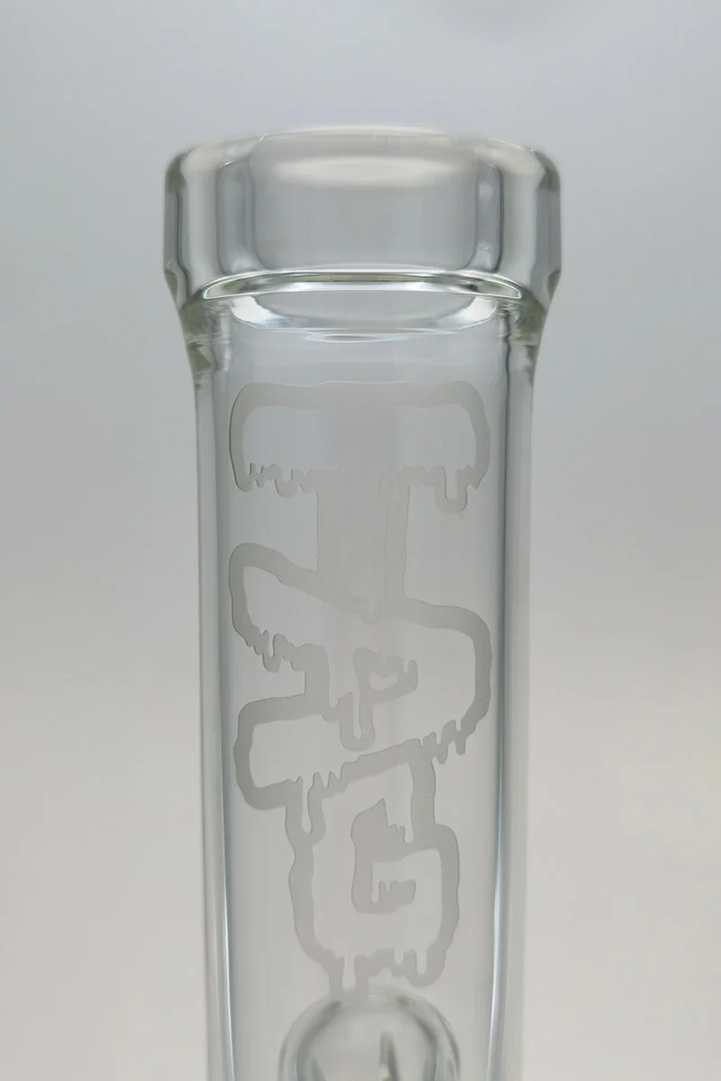 TAG - 19" Super Slit Multiplying Inline to Fixed 10 Arm Tree Bong (44-50-44) 44x4MM (18MM Female) - Image 25