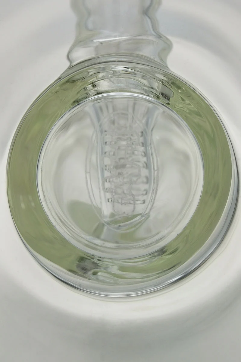 TAG - 19" Super Slit Multiplying Inline to Fixed 10 Arm Tree Bong (44-50-44) 44x4MM (18MM Female) - Image 33