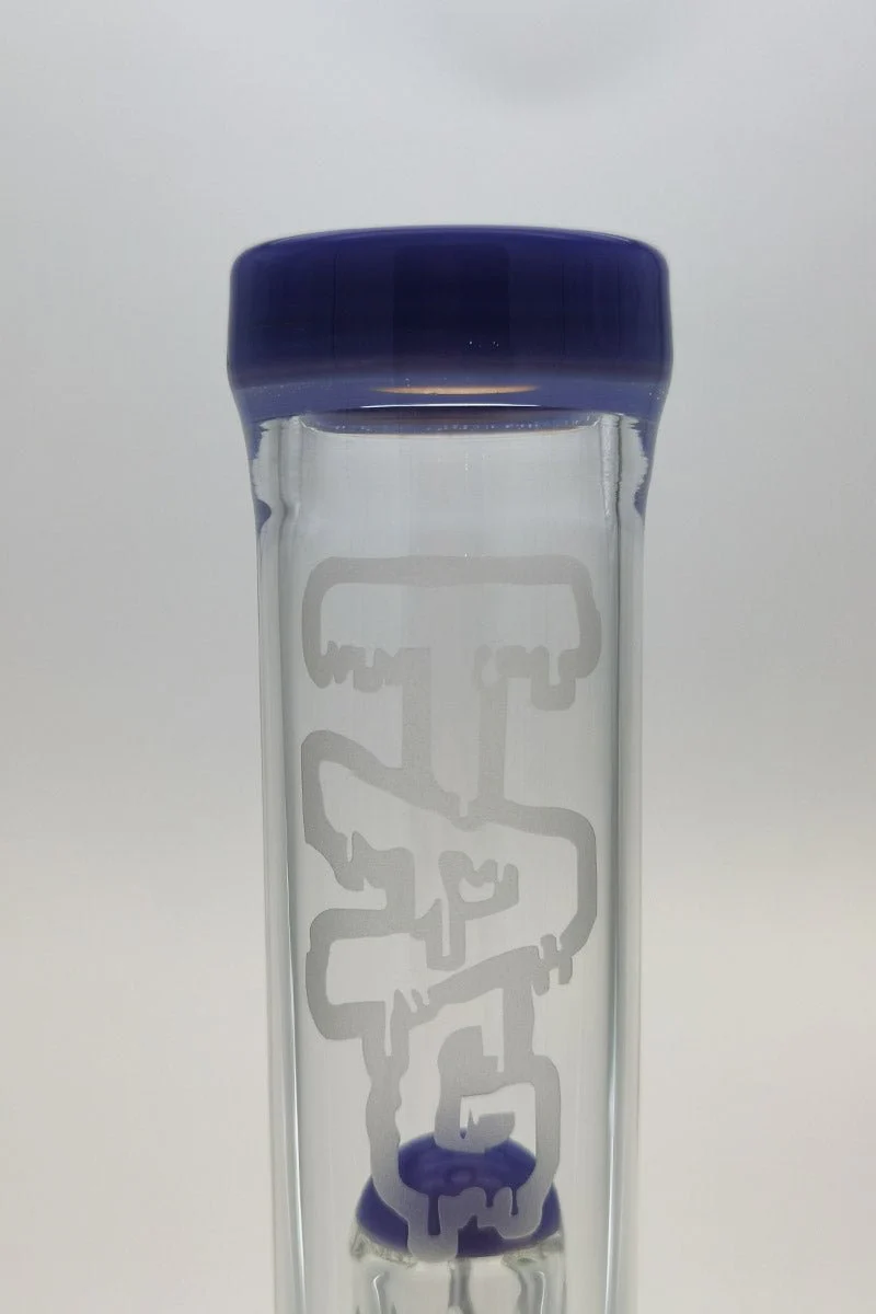 TAG - 19" Super Slit Multiplying Inline to Fixed 10 Arm Tree Bong (44-50-44) 44x4MM (18MM Female) - Image 8
