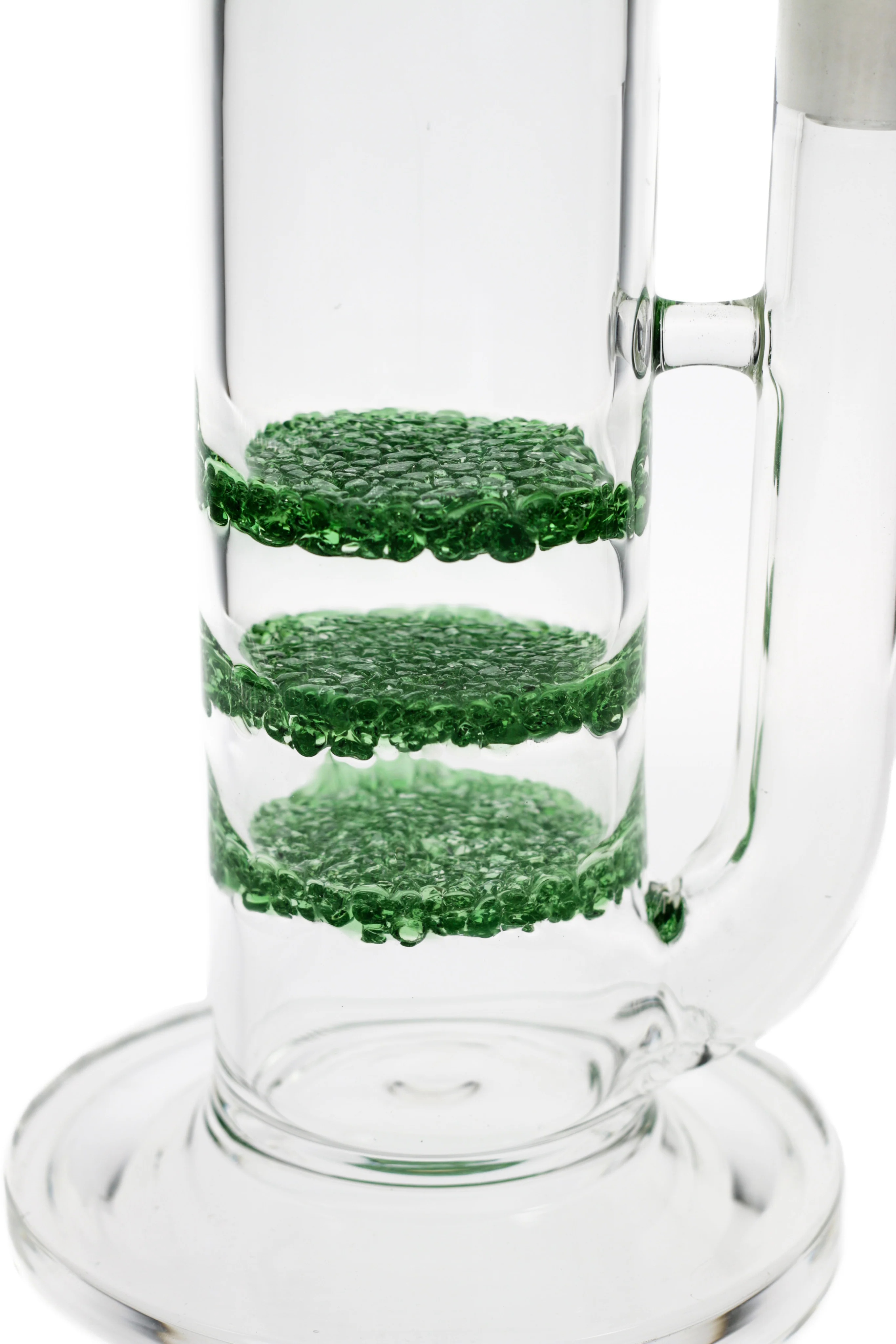 TAG - 18.75" Triple Fritted Disc with Spinning Cyclone Splash Guard Bong 7MM - Image 7