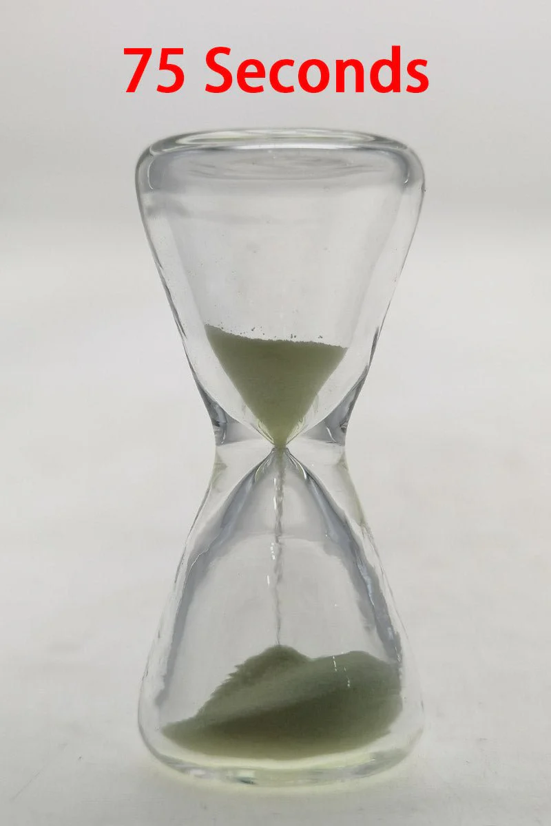 TAG - 2.0" Hour Glass with Glow in the Dark Sand - Image 14