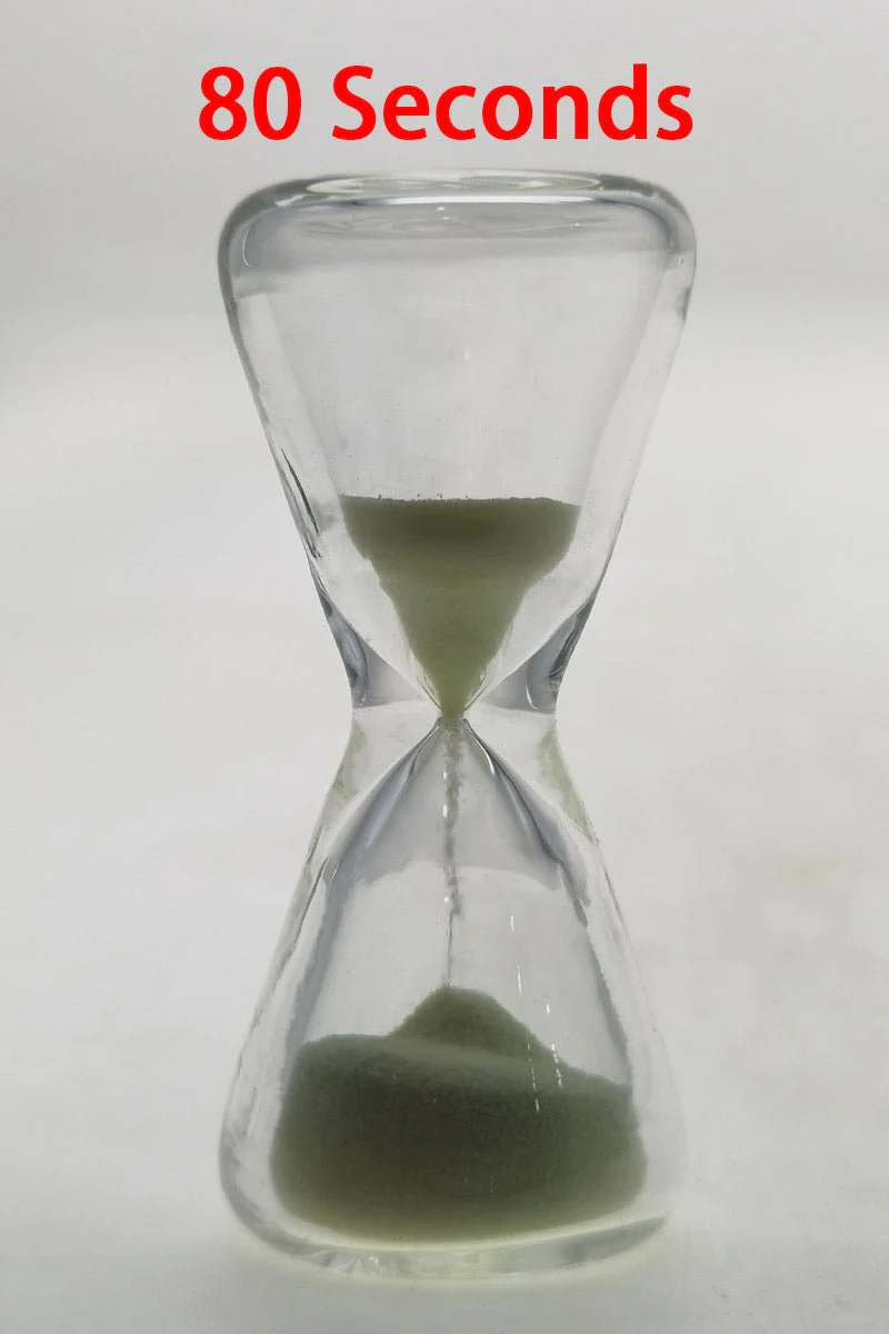 TAG - 2.0" Hour Glass with Glow in the Dark Sand - Image 24