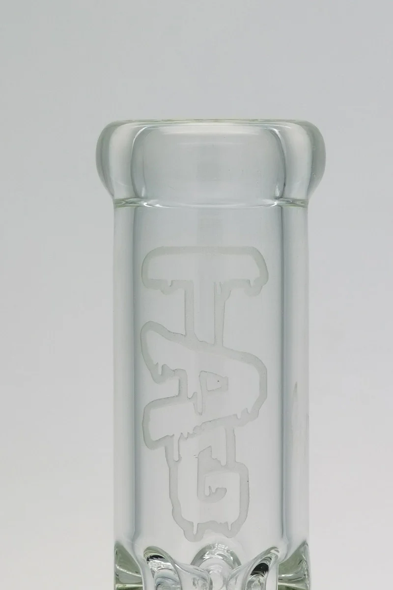 TAG - 20" Double Fixed 12 Arm Tree Beaker Bong 50x7MM - 28/18MM Downstem (5.00") - Image 2