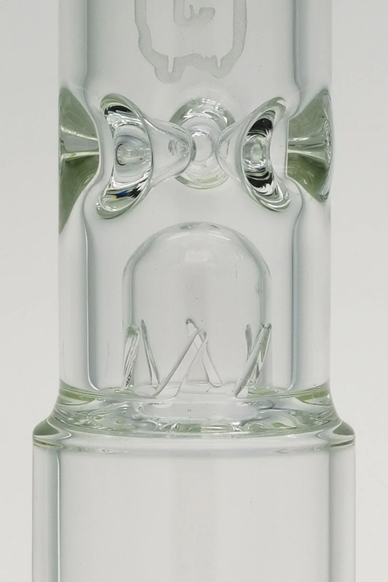 TAG - 20" Double Fixed 12 Arm Tree Beaker Bong 50x7MM - 28/18MM Downstem (5.00") - Image 3