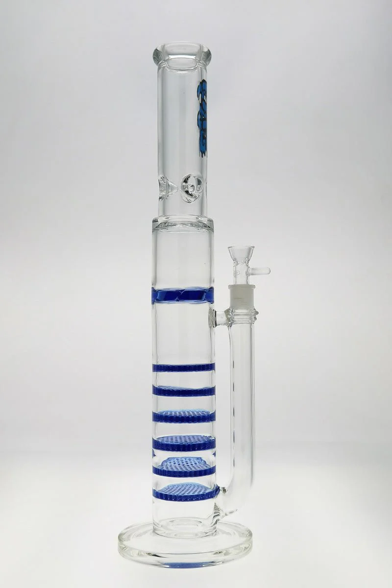 TAG - 20" Sextuple (6) Honeycomb Water Pipe Bong 50x7MM (18MM Female) - Image 10