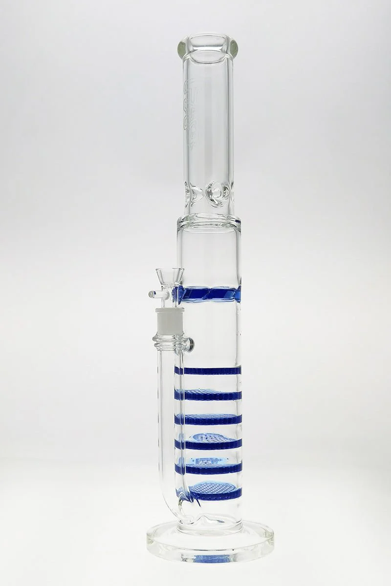 TAG - 20" Sextuple (6) Honeycomb Water Pipe Bong 50x7MM (18MM Female) - Image 13
