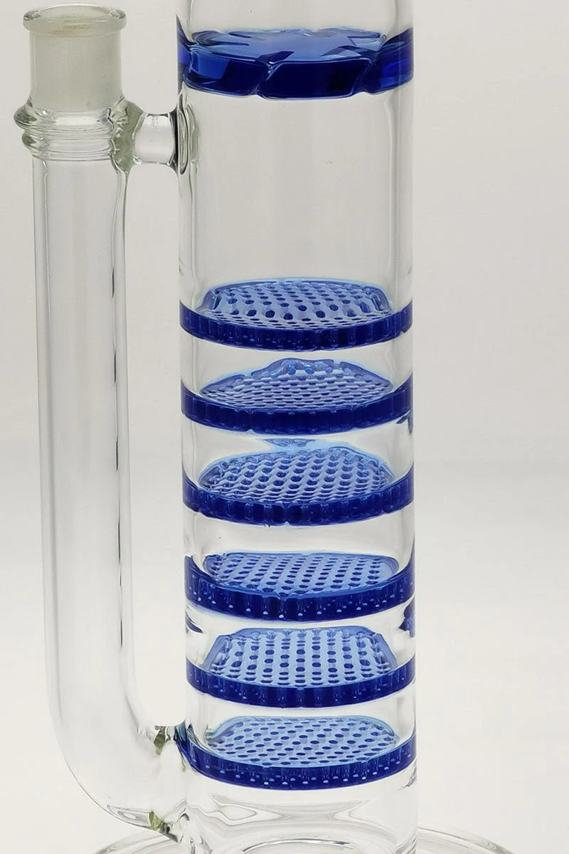 TAG - 20" Sextuple (6) Honeycomb Water Pipe Bong 50x7MM (18MM Female) - Image 7