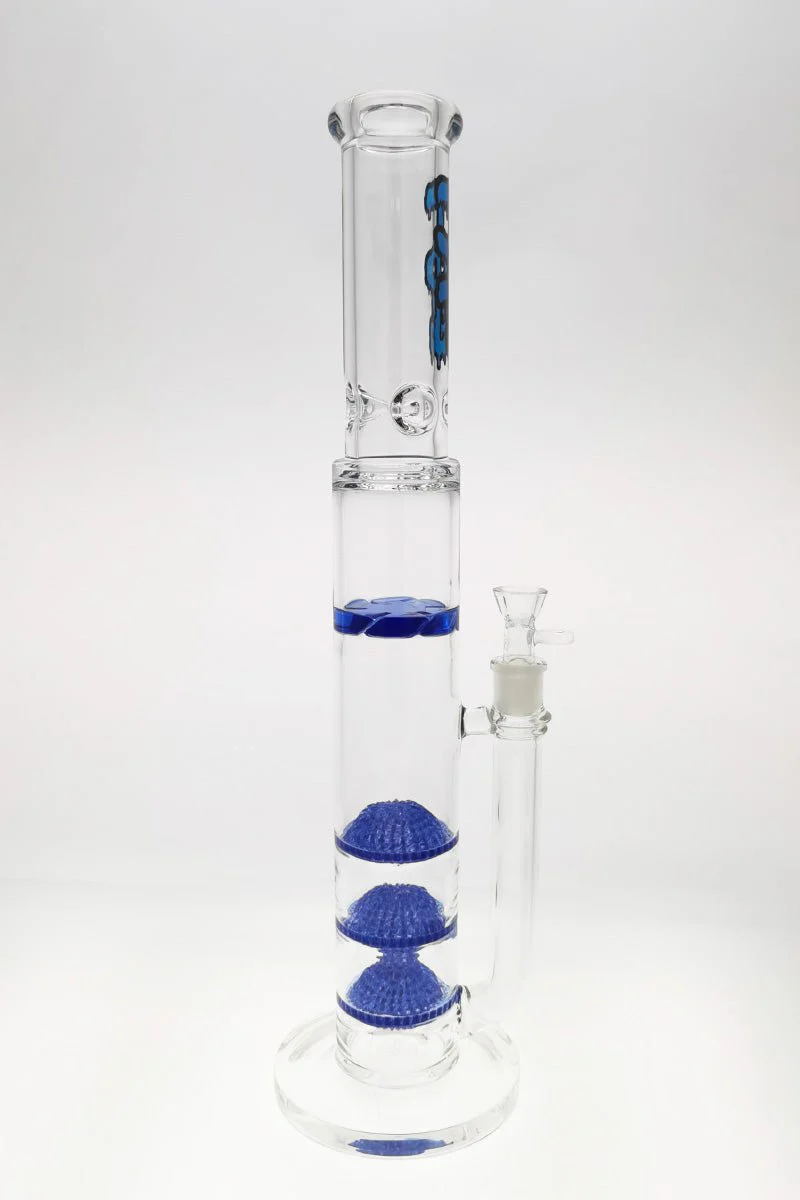 TAG - 20" Triple Netted Disc to Spinning Splash Guard Bong 50x7MM (18MM Female) - Image 15