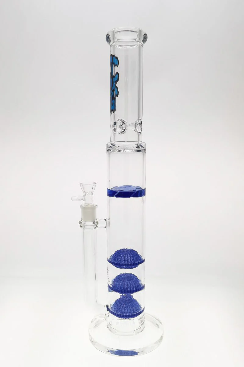 TAG - 20" Triple Netted Disc to Spinning Splash Guard Bong 50x7MM (18MM Female) - Image 16
