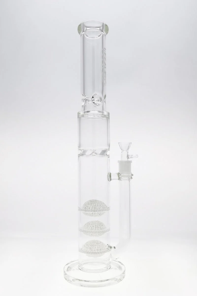 TAG - 20" Triple Netted Disc to Spinning Splash Guard Bong 50x7MM (18MM Female) - Image 3