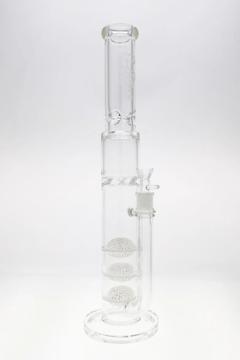 TAG - 20" Triple Netted Disc to Spinning Splash Guard Bong 50x7MM (18MM Female) - Image 4