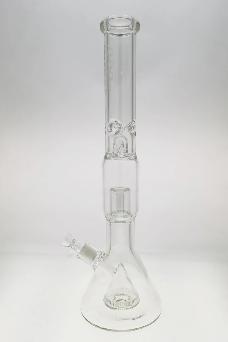 TAG - 24" Super Slit Pyramid to Interior Showerhead Beaker Bong 50x7MM (18MM Female) - Image 17