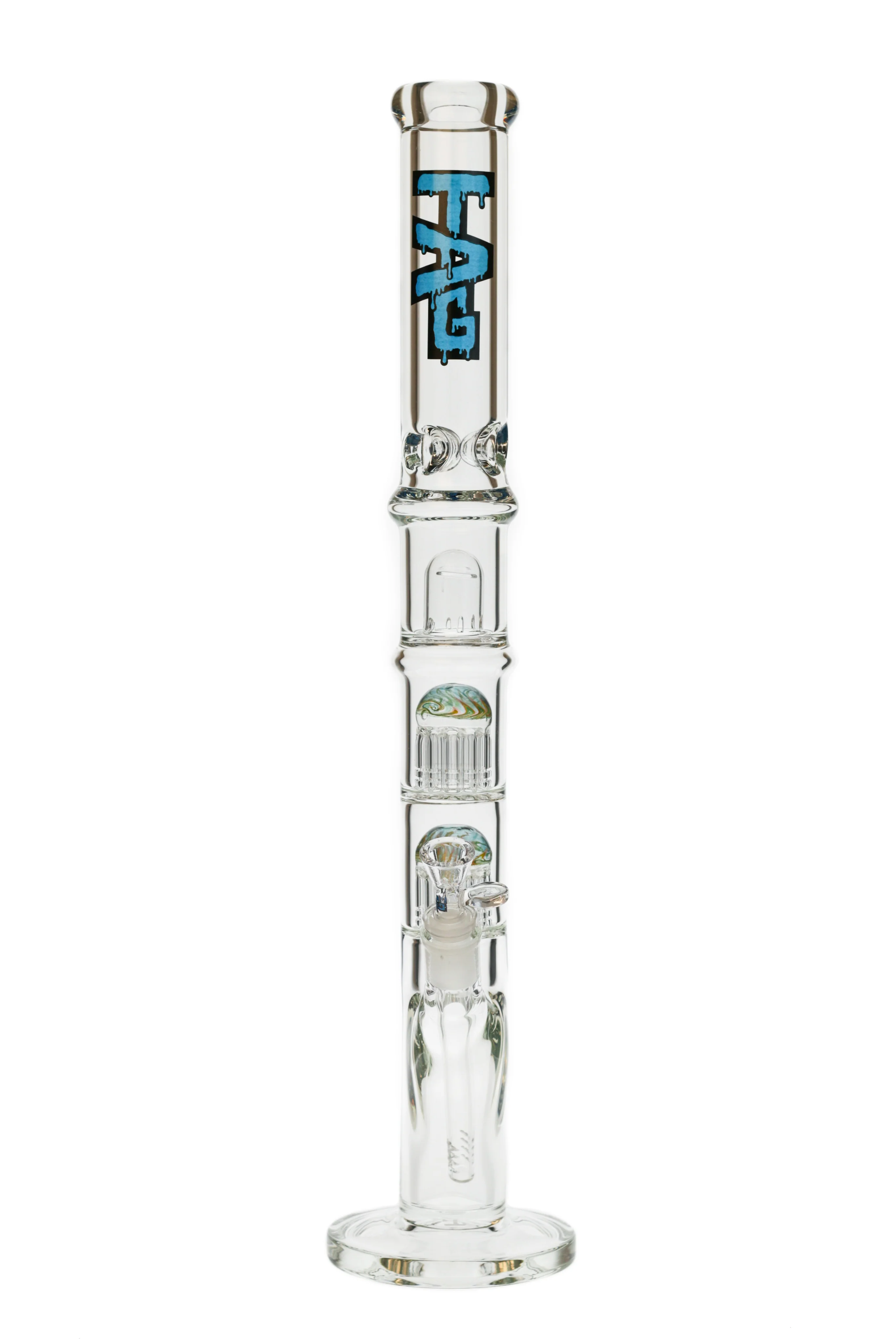 TAG - 22" Double 10 Arm Tree Straight Tube 50x7MM - 28/18MM Downstem (4.00") - Image 5