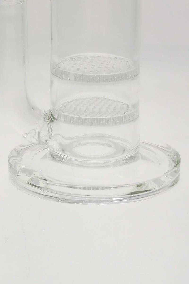 TAG - 24" Double Honeycomb Double Interior Showerhead Bong 50x7MM (18MM Female) - Image 13