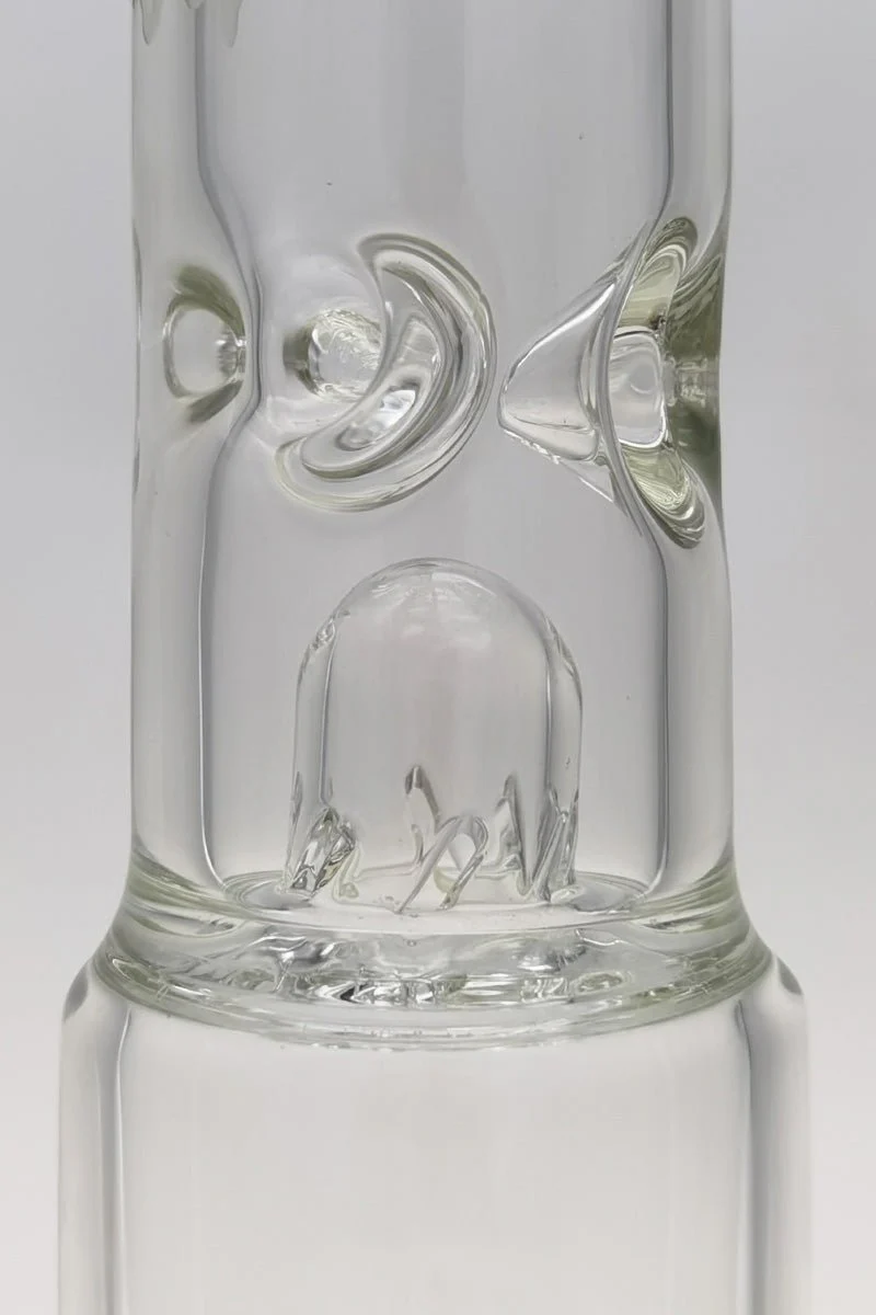 TAG - 24" Super Slit Pyramid to Double Super Slit Fixed Froth Showerhead Bong 50x7MM (18MM Female) - Image 12