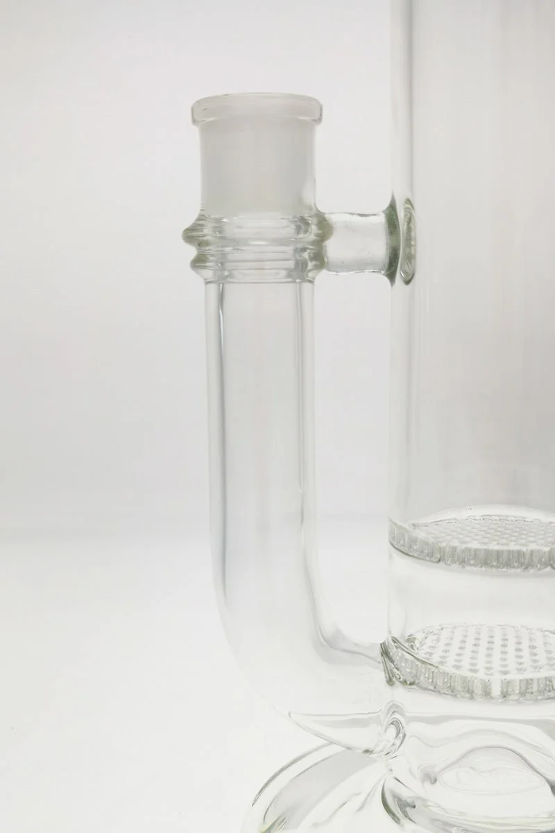 TAG - 25" Double Honeycomb to Worked Double UFO Super Slit Showerhead Bong 50x5MM (18MM Female) - Image 27