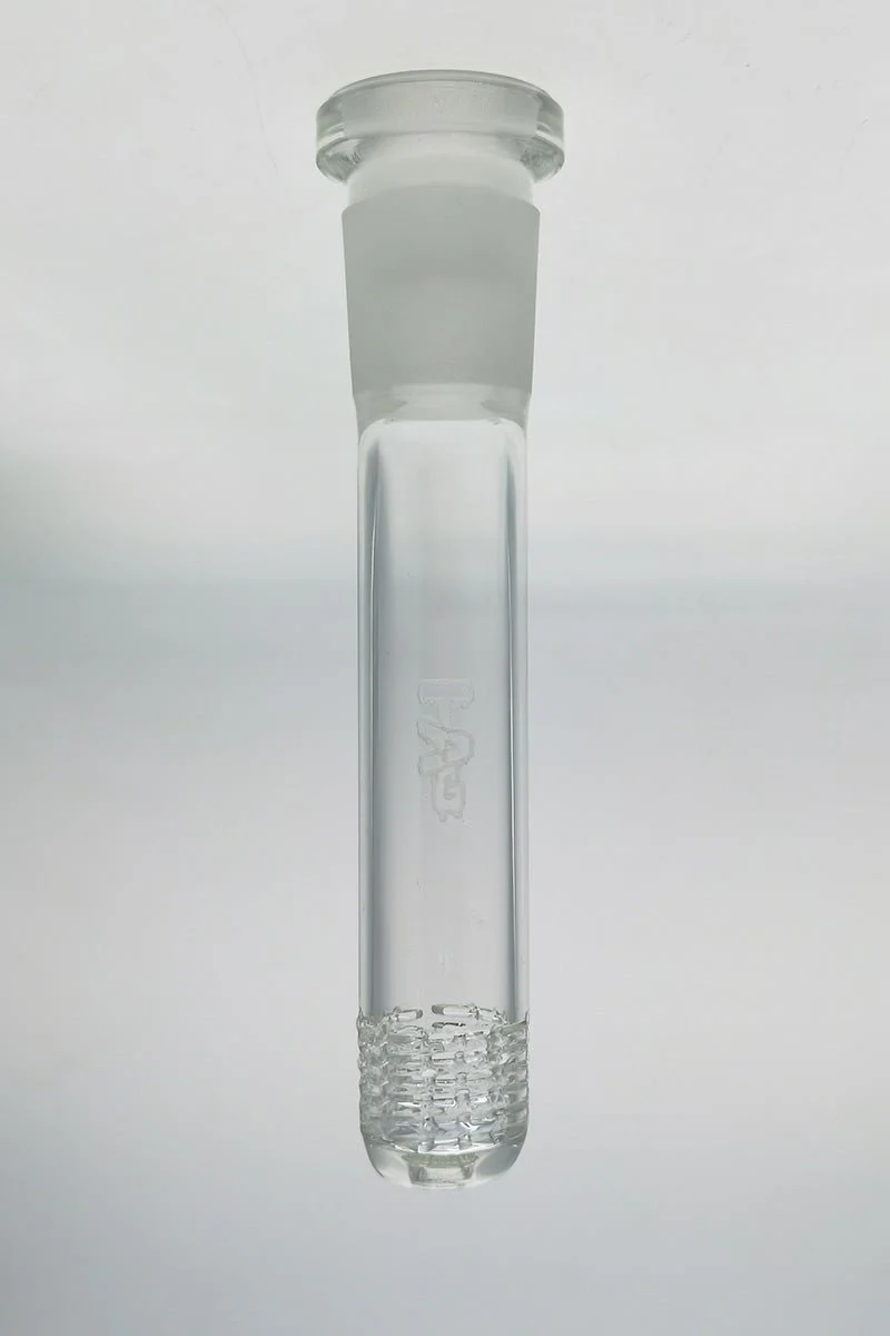 TAG - 28/18MM Open End 6 Row x 4 (72 Hole) Multiplying Super Slit Bong Downstem - Image 10