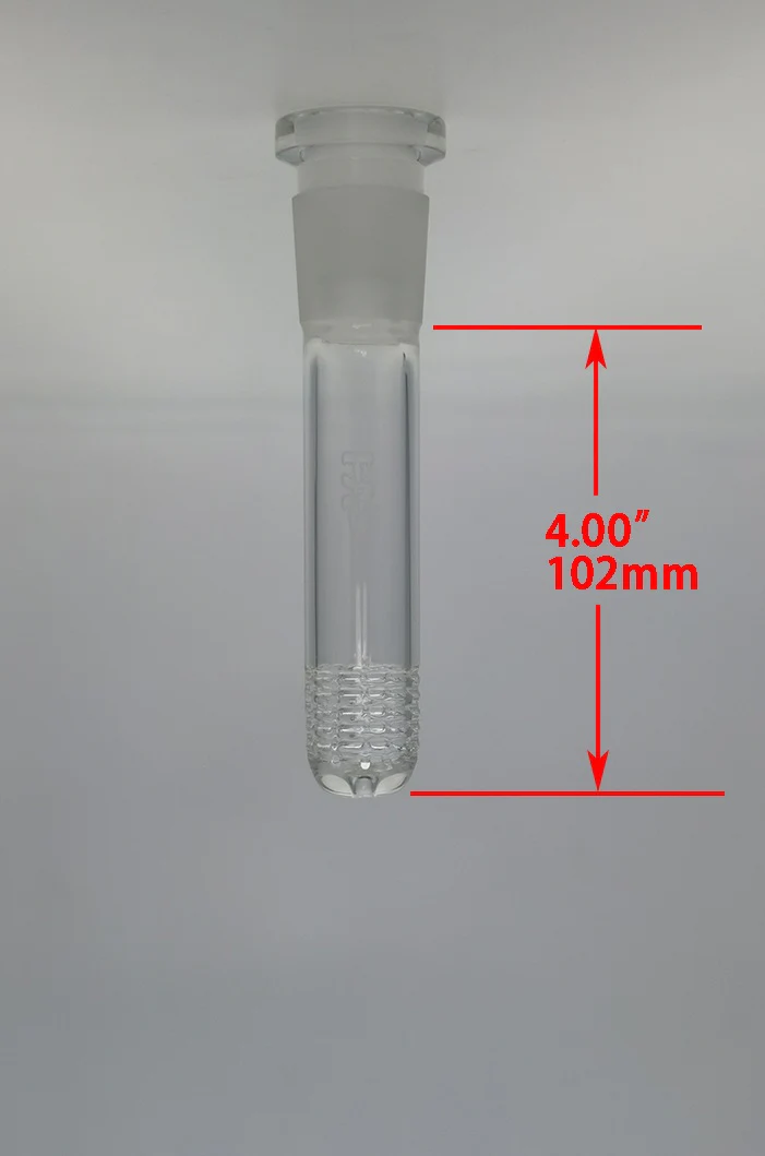 TAG - 28/18MM Open End 6 Row x 4 (72 Hole) Multiplying Super Slit Bong Downstem - Image 14