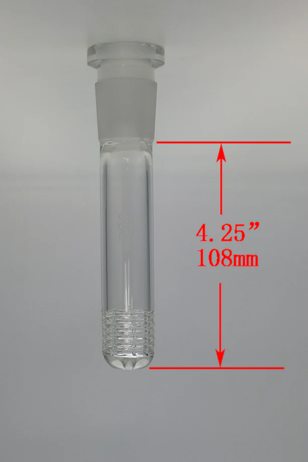 TAG - 28/18MM Open End 6 Row x 4 (72 Hole) Multiplying Super Slit Bong Downstem - Image 15