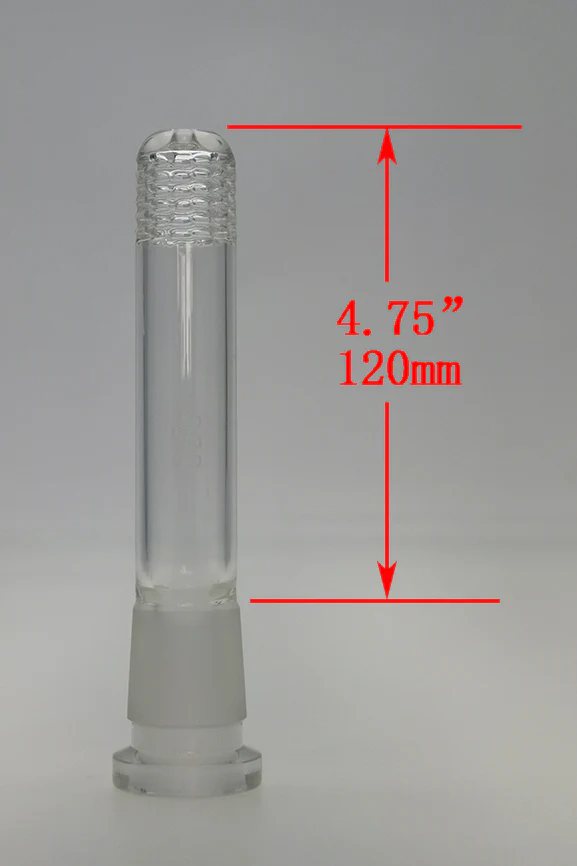 TAG - 28/18MM Open End 6 Row x 4 (72 Hole) Multiplying Super Slit Bong Downstem - Image 16