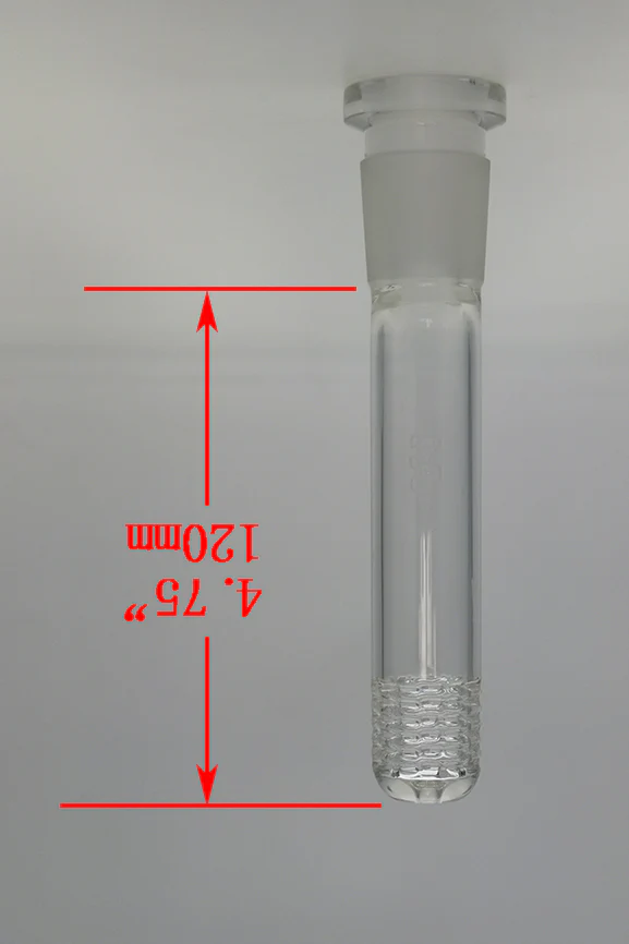TAG - 28/18MM Open End 6 Row x 4 (72 Hole) Multiplying Super Slit Bong Downstem - Image 17