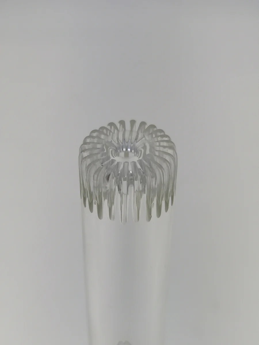 TAG - 28/18MM Closed End Super Slit Showerhead Bong Downstem - Image 5