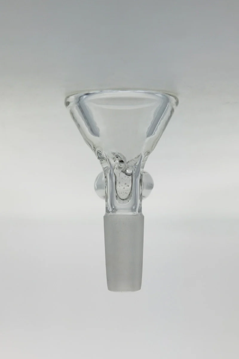 TAG - 3 Pinch Screen Bong Slide Bowl Piece w/ Handle (10MM Male) - Image 4