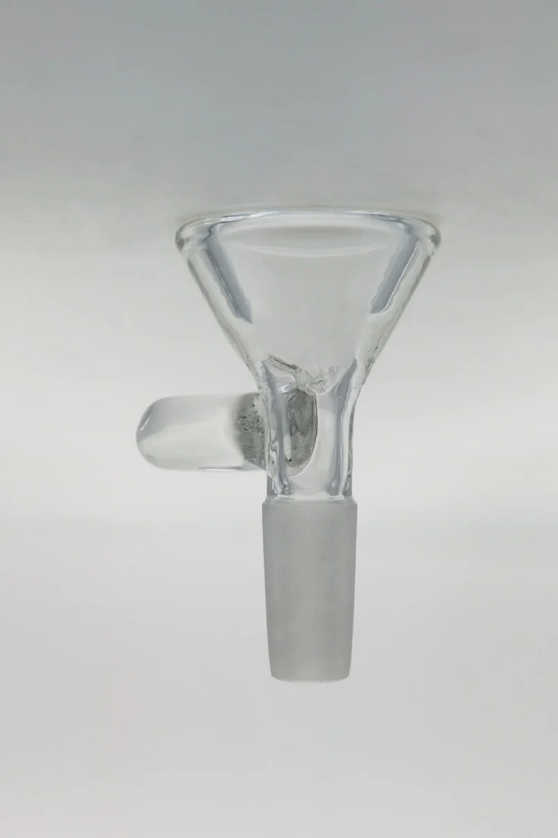 TAG - 3 Pinch Screen Bong Slide Bowl Piece w/ Handle (10MM Male) - Image 5