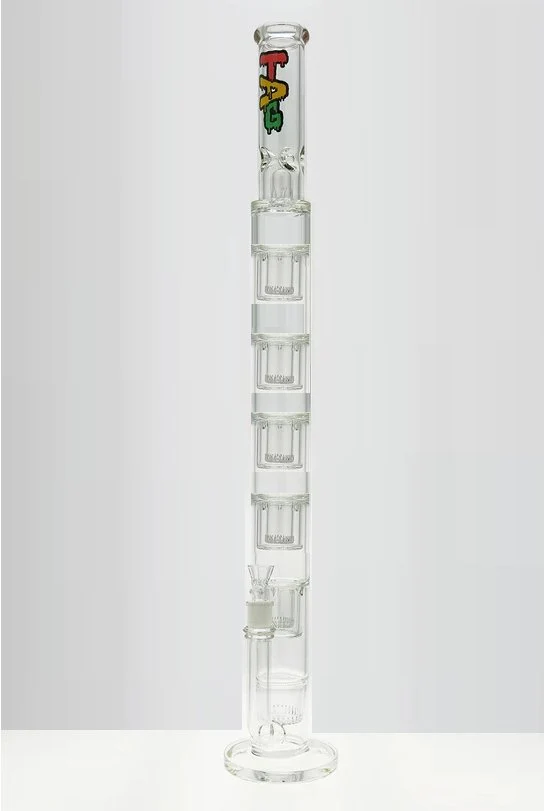TAG - 30" Sextuple (6) Super Slit Interior Showerhead Bong 50x7MM (18MM Female)