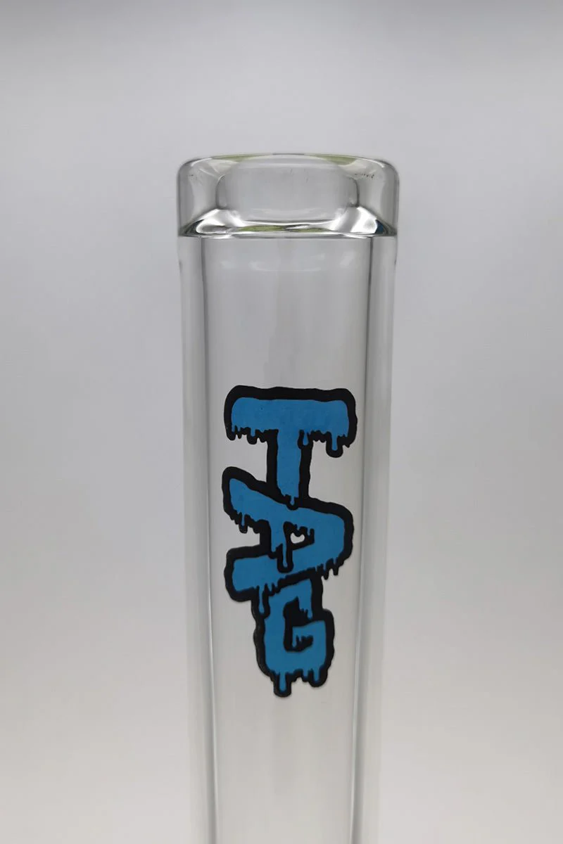 *CLEARANCE* - TAG - 30" Straight Tube Bong 65x7MM - 28/18MM Downstem (5.00") - Image 3