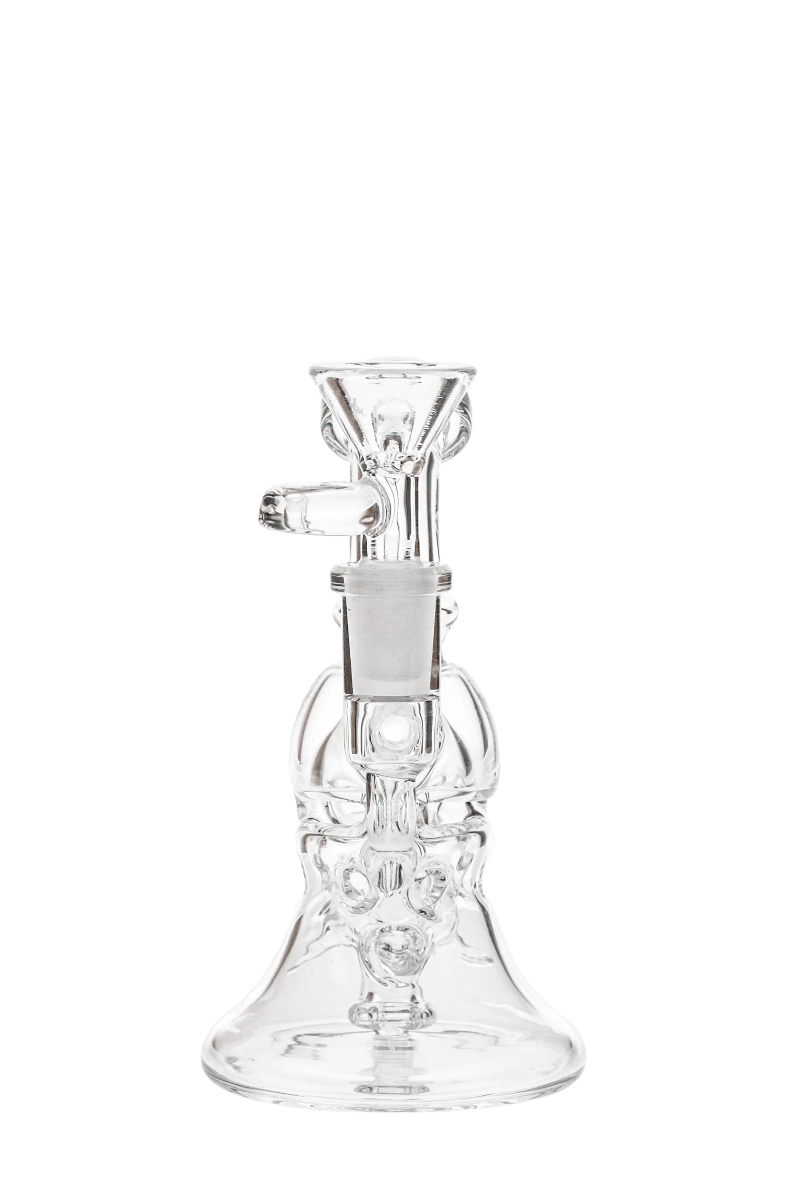 TAG - 4.5" Super Slit UFO Micro 12 Hole Fab Egg Dab Rig w/ Bellow Base (10MM Female) - Image 2