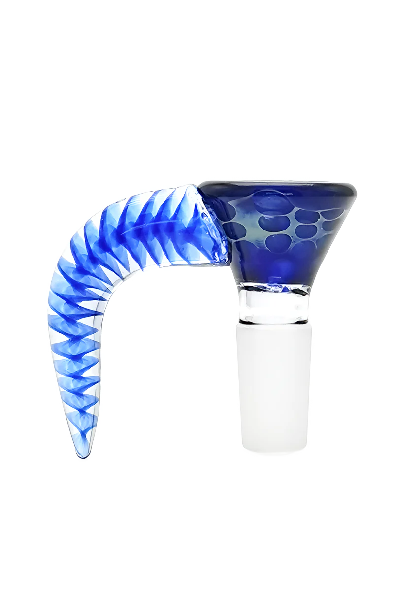 TAG - Disc Screen Bong Slide Bowl Piece with Horn Handle - Image 10