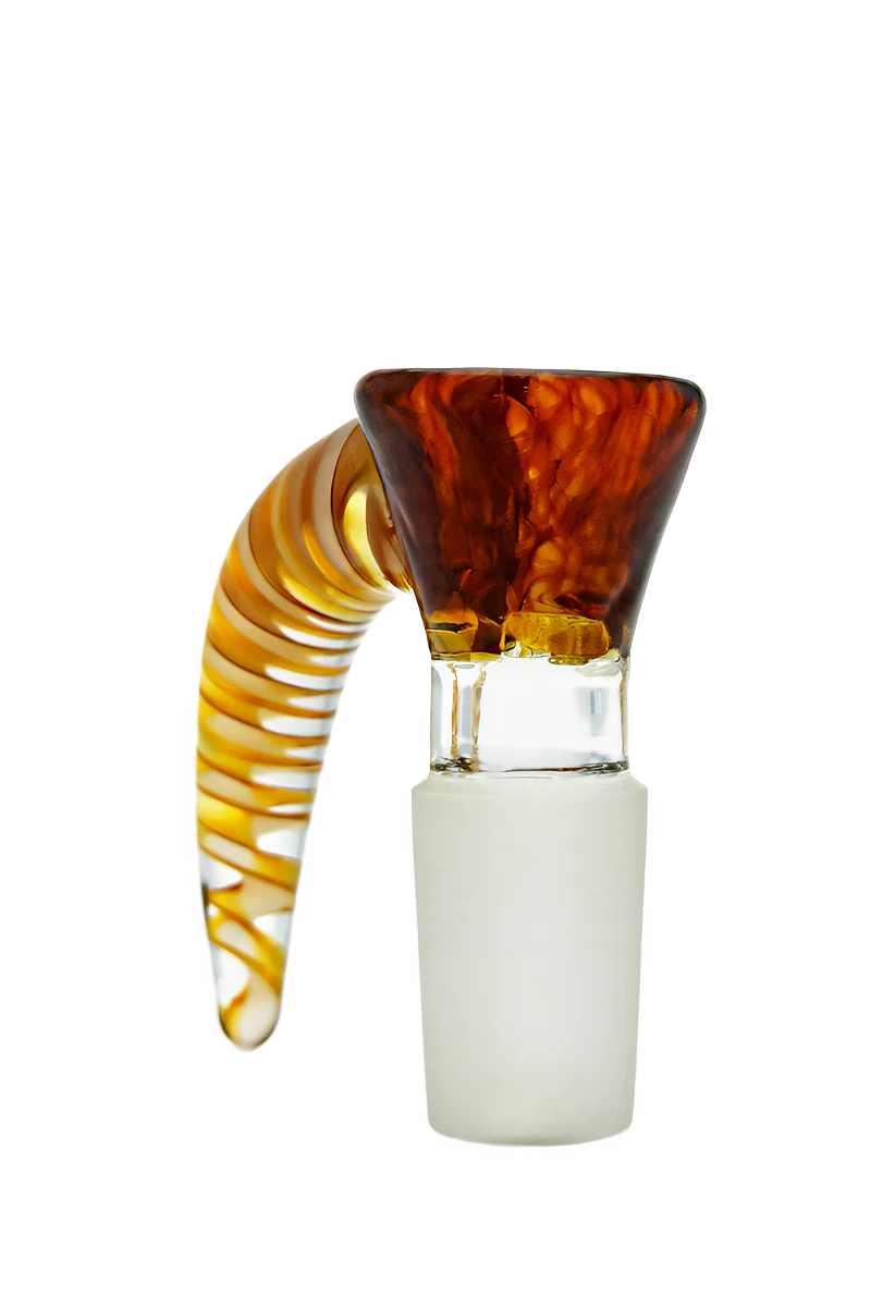 TAG - Disc Screen Bong Slide Bowl Piece with Horn Handle - Image 23