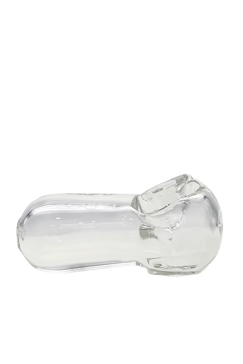 TAG - 4" Super Thick Dry Spoon Pipe - Carb Hole: Left Side - Image 11