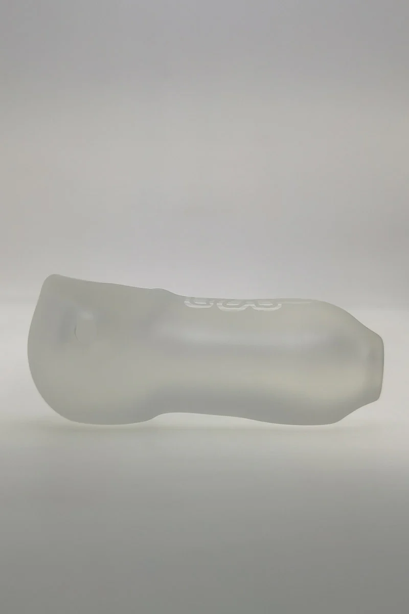 TAG - 4" Super Thick Dry Spoon Pipe - Carb Hole: Left Side - Image 2