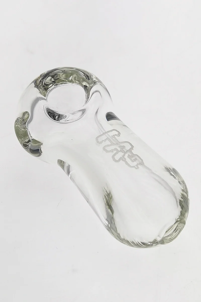 TAG - 4" Super Thick Dry Spoon Pipe - Carb Hole: Left Side - Image 5
