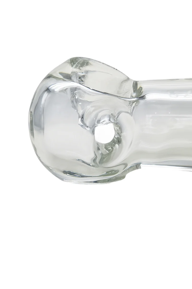 TAG - 4" Super Thick Dry Spoon Pipe - Carb Hole: Left Side - Image 7
