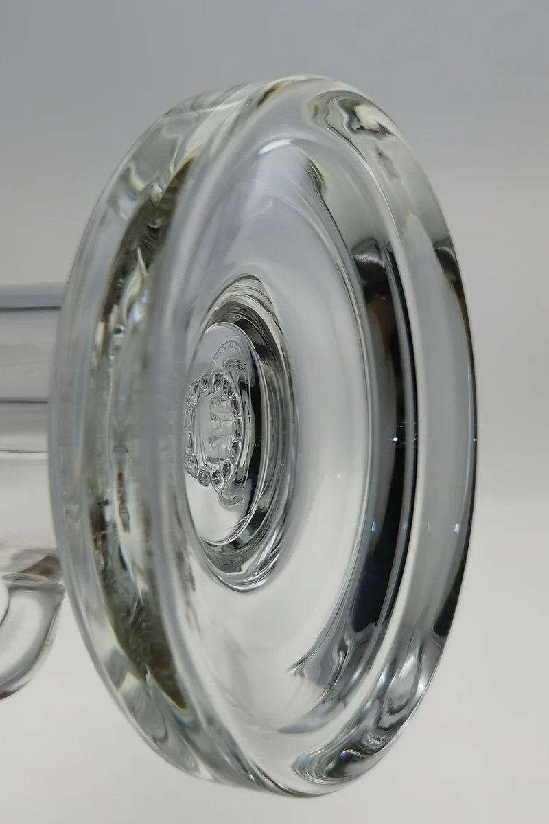 TAG - 5.50" Fixed Super Slit Froth Showerhead Sherlock Dab Rig 44x4MM (10MM Female) - Image 13
