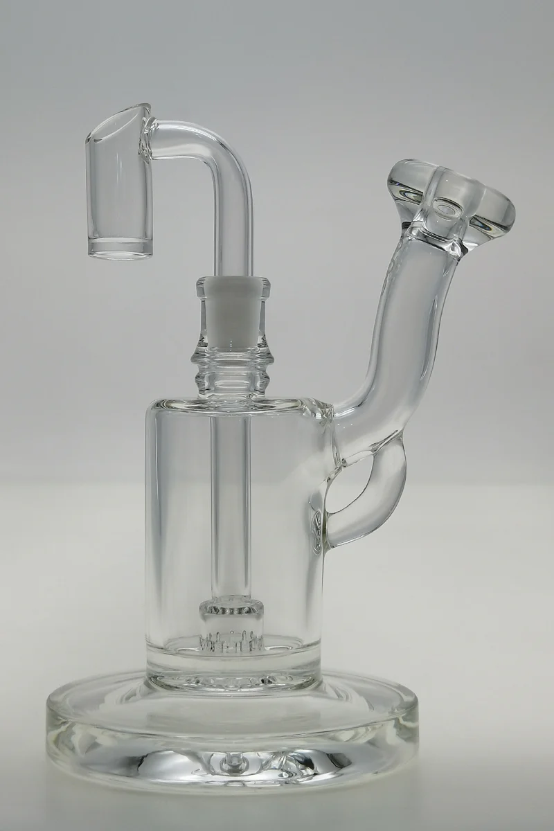 TAG - 5.50" Fixed Super Slit Froth Showerhead Sherlock Dab Rig 44x4MM (10MM Female) - Image 2