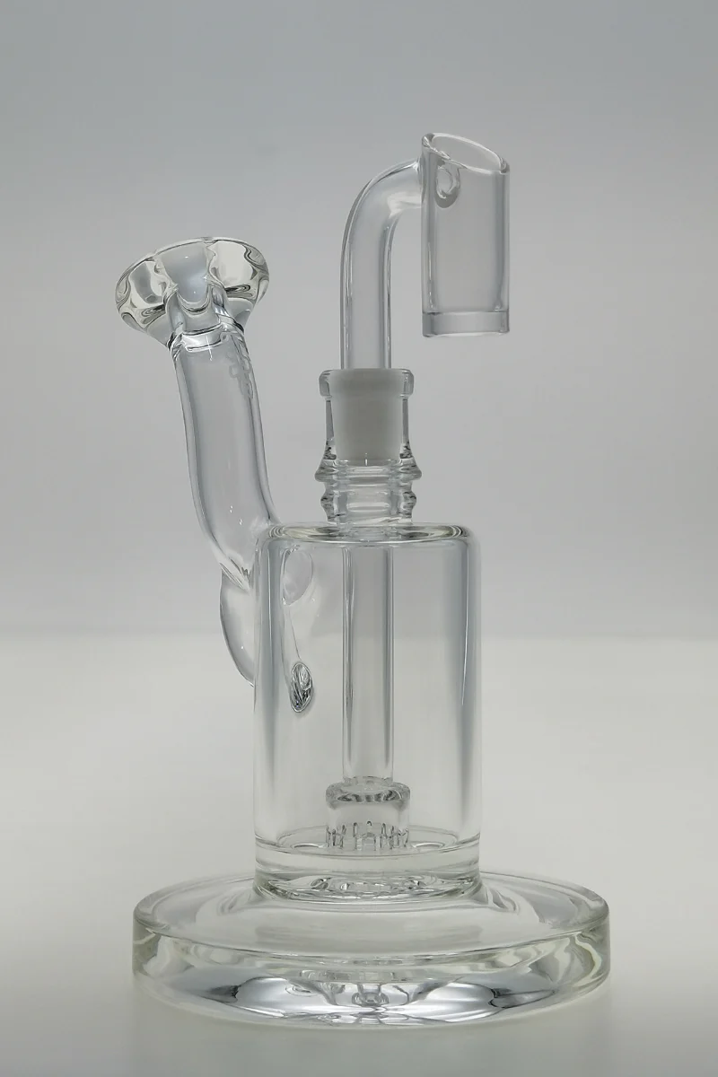 TAG - 5.50" Fixed Super Slit Froth Showerhead Sherlock Dab Rig 44x4MM (10MM Female) - Image 4