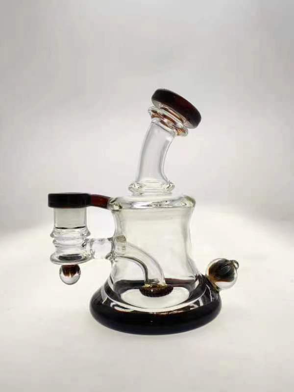 TAG - 5" Super Slit UFO Banger Hanger Dab Rig 60x5MM (14MM Female) - Image 15