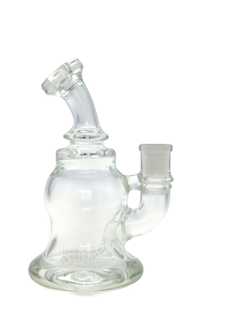 TAG - 6.5" Gill Seal Gridded Super Slit Inline Bellow Bubble Can Dab Rig (SUPER THICK) (14MM Female) - Image 15