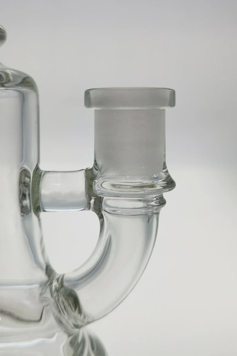 TAG - 6.5" Bent Neck Hammer Head Dab Rig w/ Bellow Base 50x5MM (14MM Female) - Image 14
