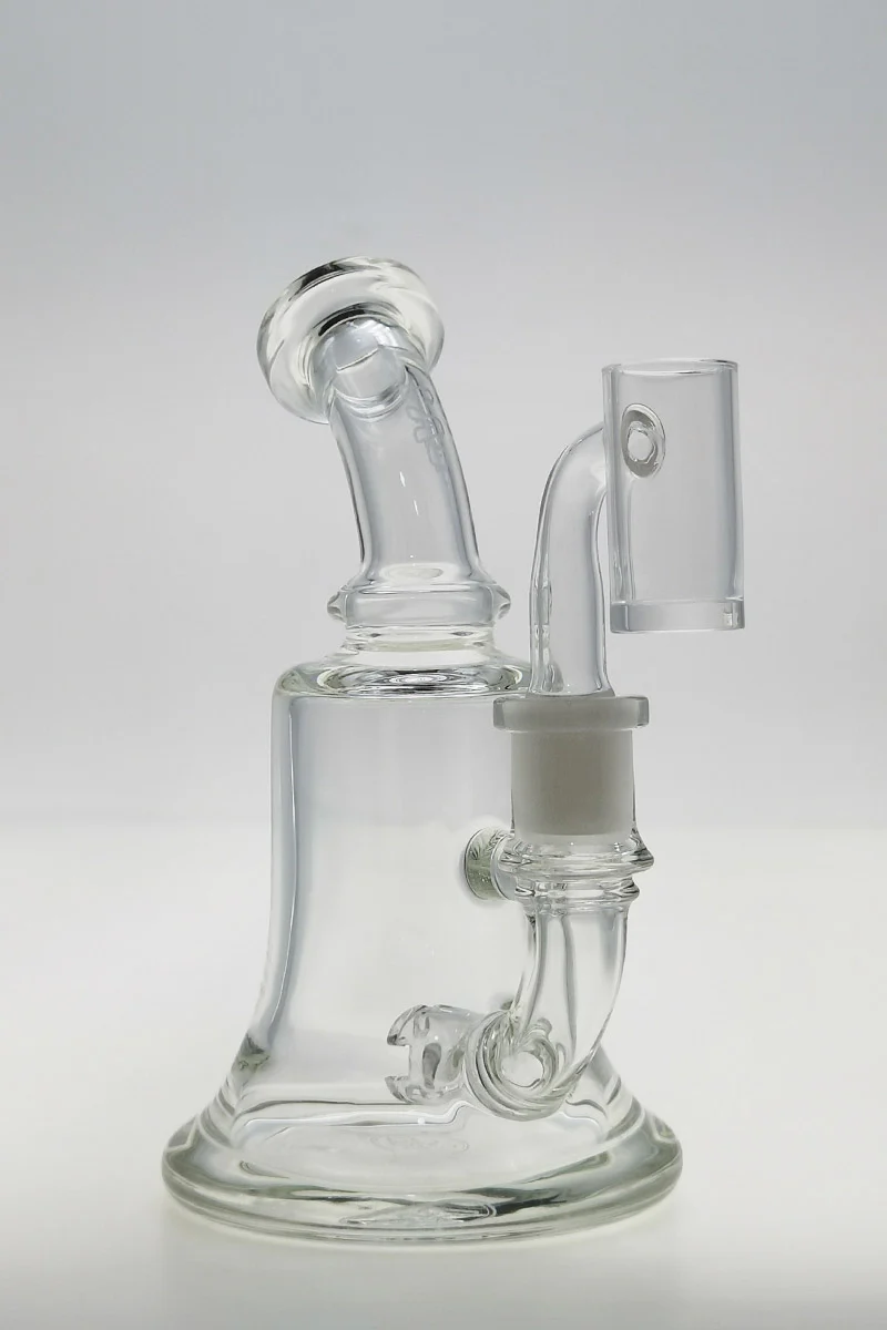 TAG - 6.5" Bent Neck Hammer Head Dab Rig w/ Bellow Base 50x5MM (14MM Female) - Image 6